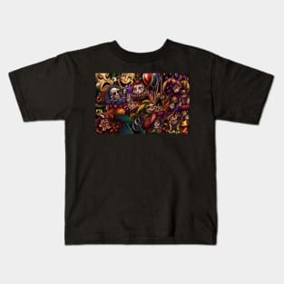 Coulrophobia (Colored) Kids T-Shirt